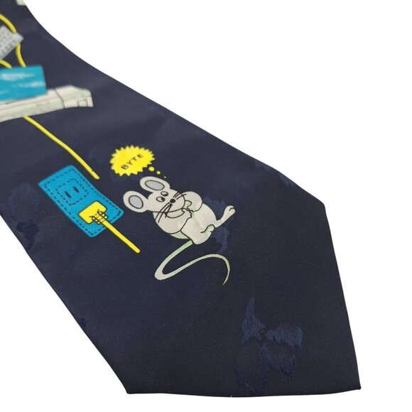 Computer Mouse Desktop Novelty Necktie - Picture 3 of 5